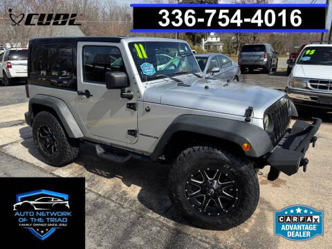 2011 Jeep Wrangler for sale at Auto Network of the Triad in Walkertown NC