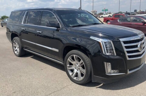 2015 Cadillac Escalade ESV for sale at Texas Luxury Auto in Houston TX