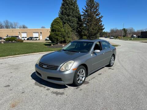 2006 Infiniti G35 for sale at JE Autoworks LLC in Willoughby OH