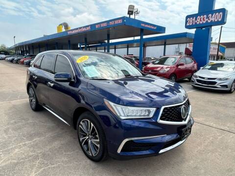 2020 Acura MDX for sale at Auto Selection of Houston in Houston TX