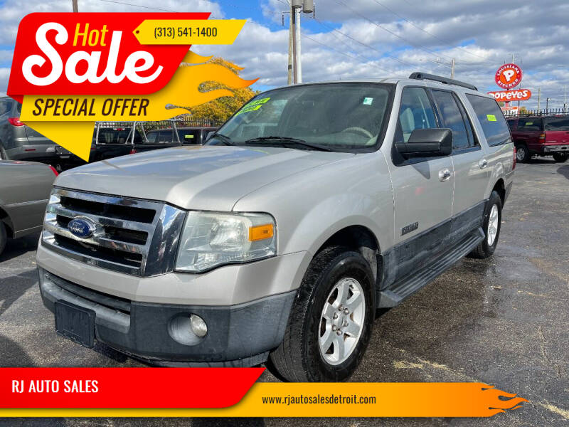 2007 Ford Expedition EL for sale at RJ AUTO SALES in Detroit MI