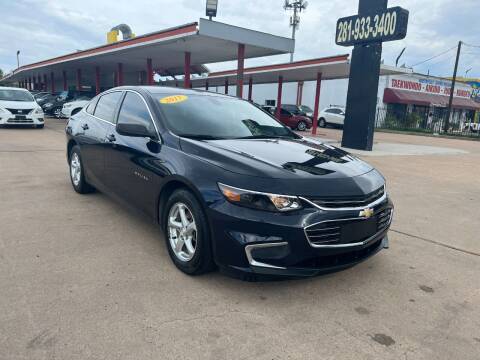 2017 Chevrolet Malibu for sale at Auto Selection of Houston in Houston TX