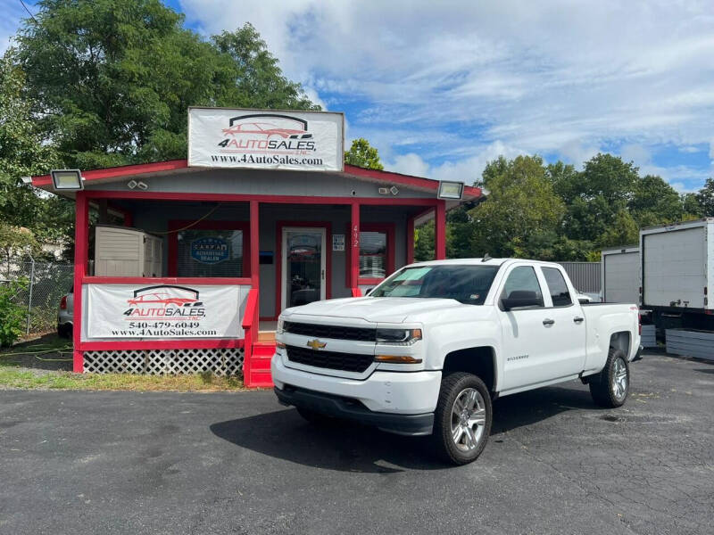 2018 Chevrolet Silverado 1500 for sale at 4Auto Sales, Inc. in Fredericksburg VA