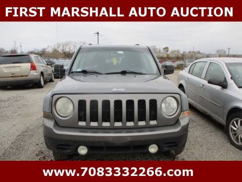 2012 Jeep Patriot for sale at First Marshall Auto Auction in Harvey IL