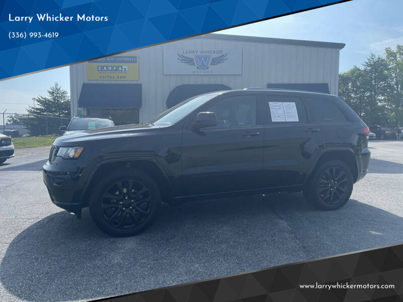 2019 Jeep Grand Cherokee for sale at Larry Whicker Motors in Kernersville NC