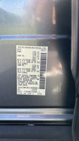 2017 Nissan Murano S