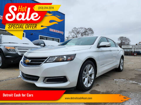 2015 Chevrolet Impala for sale at Detroit Cash for Cars in Warren MI