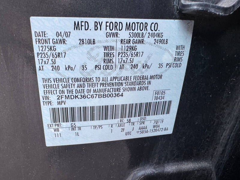 2007 Ford Edge SE