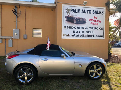 2008 Pontiac Solstice for sale at Palm Auto Sales in West Melbourne FL