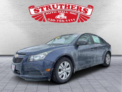 2013 Chevrolet Cruze for sale at STRUTHERS AUTO MALL in Austintown OH