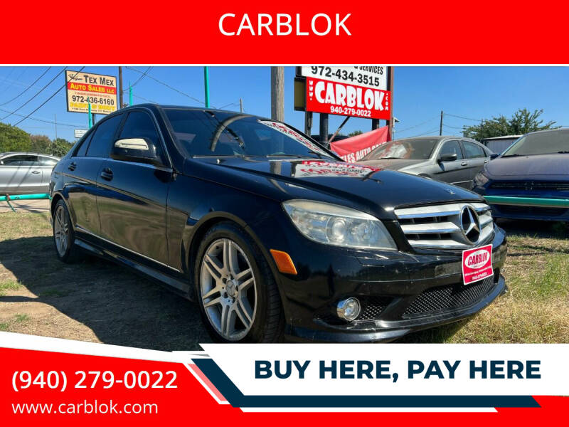 2008 Mercedes-Benz C-Class for sale at CARBLOK in Lewisville TX