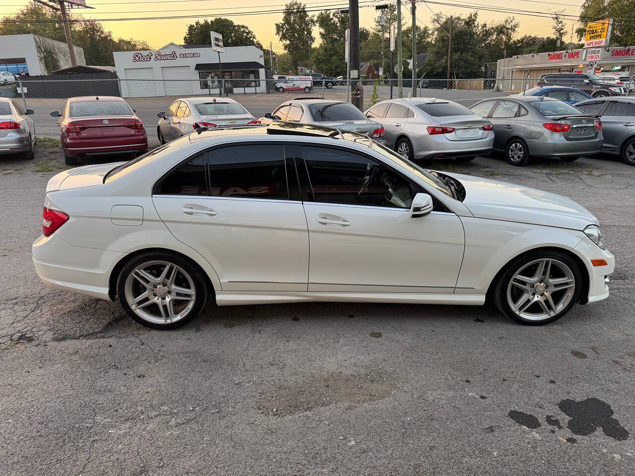 2013 Mercedes-Benz C-Class for sale at Green Ride LLC in NASHVILLE, TN