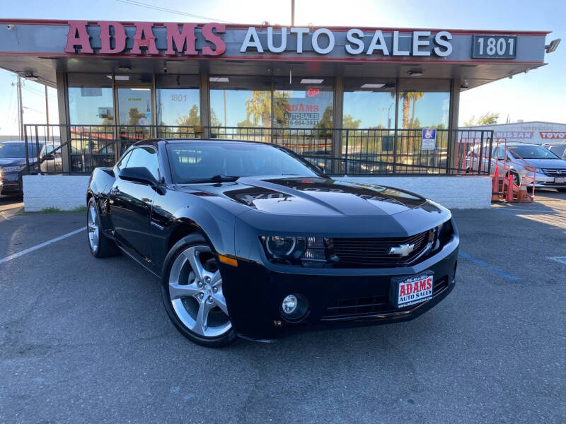 2013 Chevrolet Camaro for sale at Adams Auto Sales CA in Sacramento CA