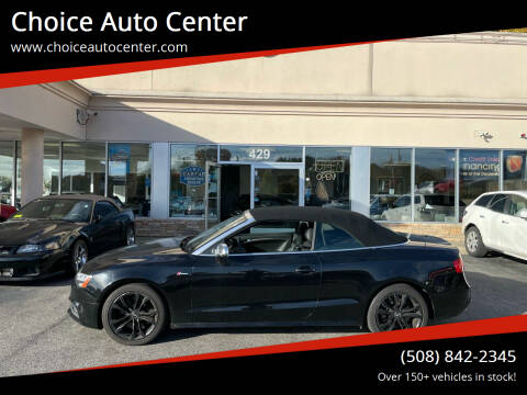 2014 Audi S5 for sale at Choice Auto Center in Shrewsbury MA