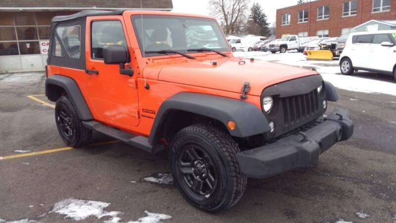 2015 Jeep Wrangler for sale at Just In Time Auto in Endicott NY