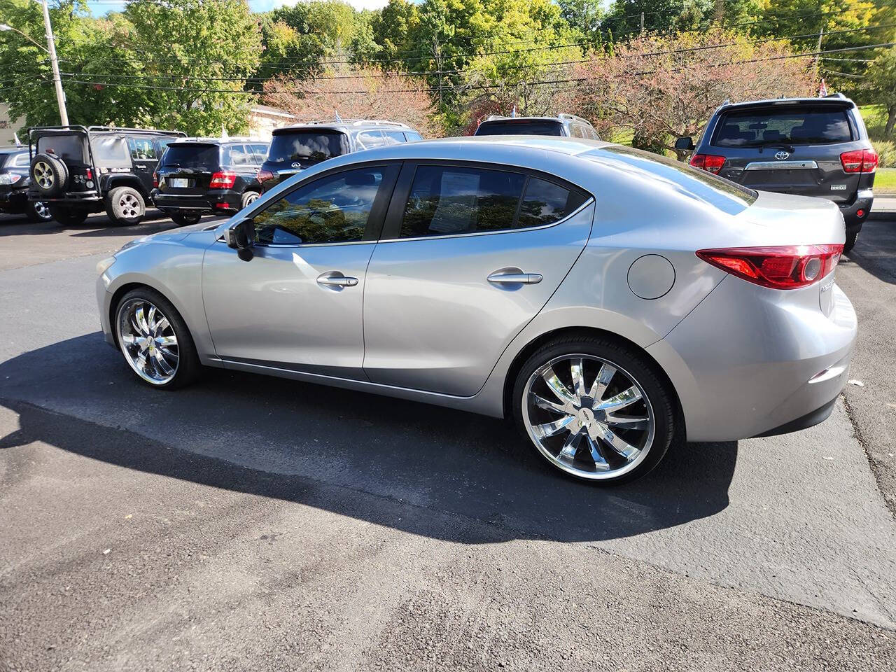 2016 Mazda Mazda3 for sale at B&J AUTO SALES in Rensselaer, NY