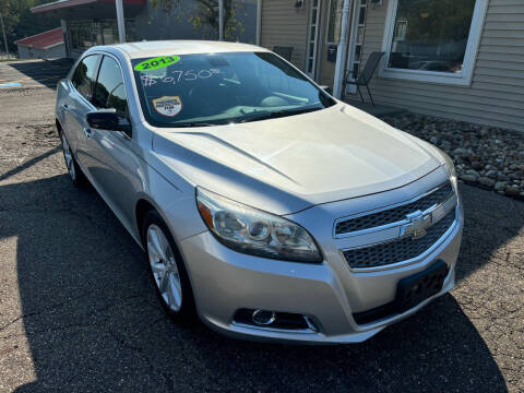 2013 Chevrolet Malibu for sale at G & G Auto Sales in Steubenville OH