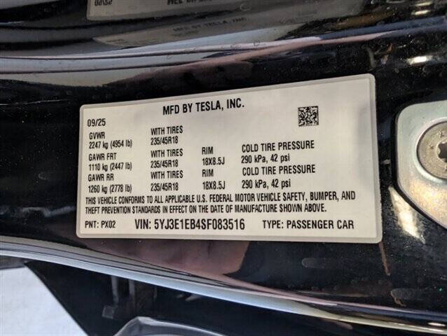 2025 Tesla Model 3 Long Range