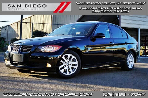 2007 BMW 3 Series for sale at San Diego Motor Cars LLC in Spring Valley CA