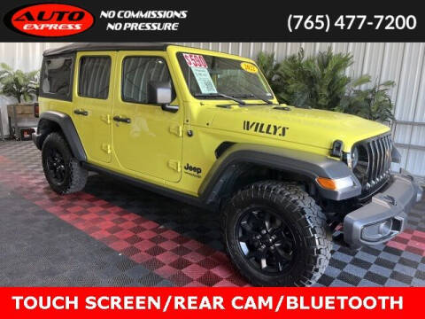 2022 Jeep Wrangler Unlimited for sale at Auto Express in Lafayette IN