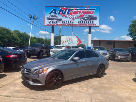 2015 Mercedes-Benz C-Class for sale at ANF AUTO FINANCE in Houston TX