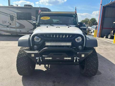 2017 Jeep Wrangler Unlimited for sale at Rico Auto Center USA in Orlando FL