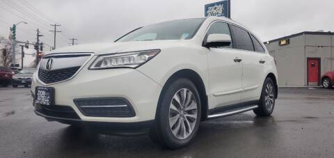 2014 Acura MDX for sale at Zion Autos LLC in Pasco WA