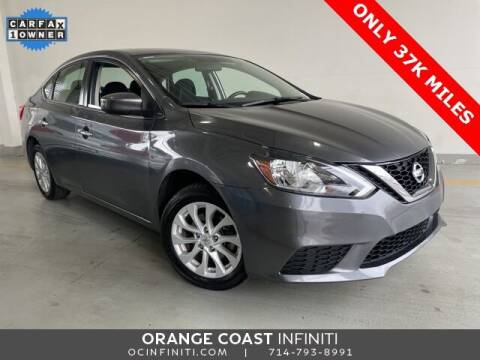2018 Nissan Sentra for sale at ORANGE COAST CARS in Westminster CA