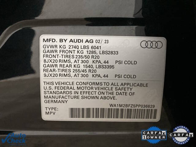 2023 Audi Q4 e-tron quattro Prestige 50