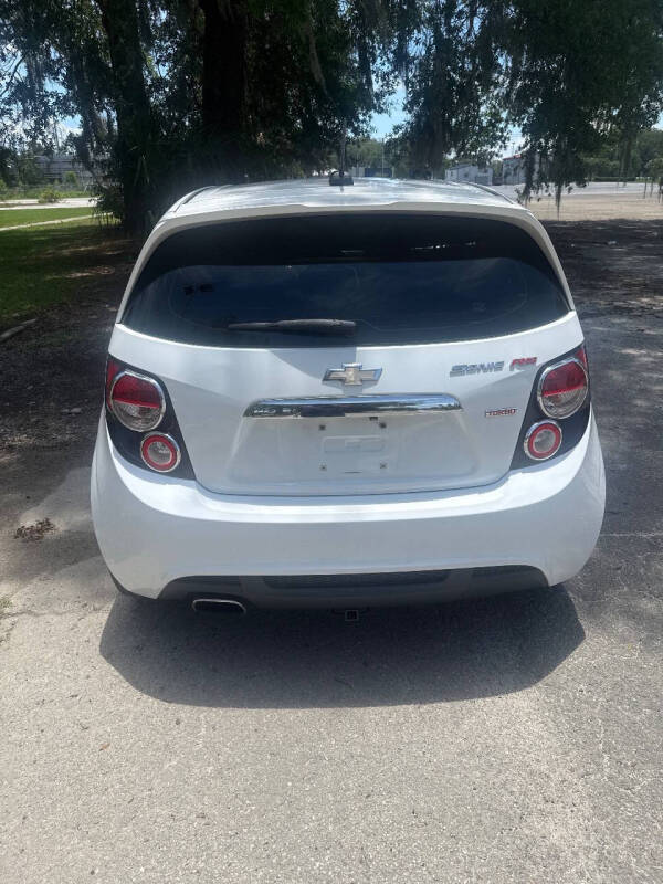 2016 Chevrolet Sonic RS Manual