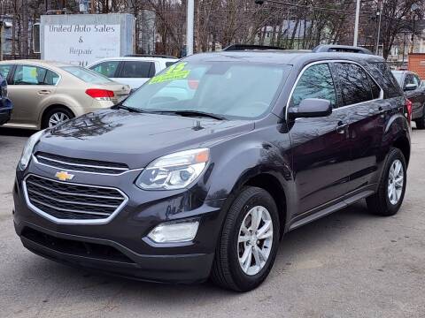 2016 Chevrolet Equinox for sale at United Auto Sales & Service Inc in Leominster MA