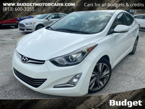 2014 Hyundai Elantra for sale at Budget Motorcars in Tampa FL