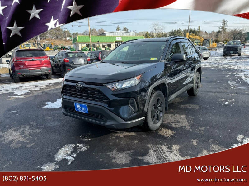 2019 Toyota RAV4 for sale at MD Motors LLC in Williston VT