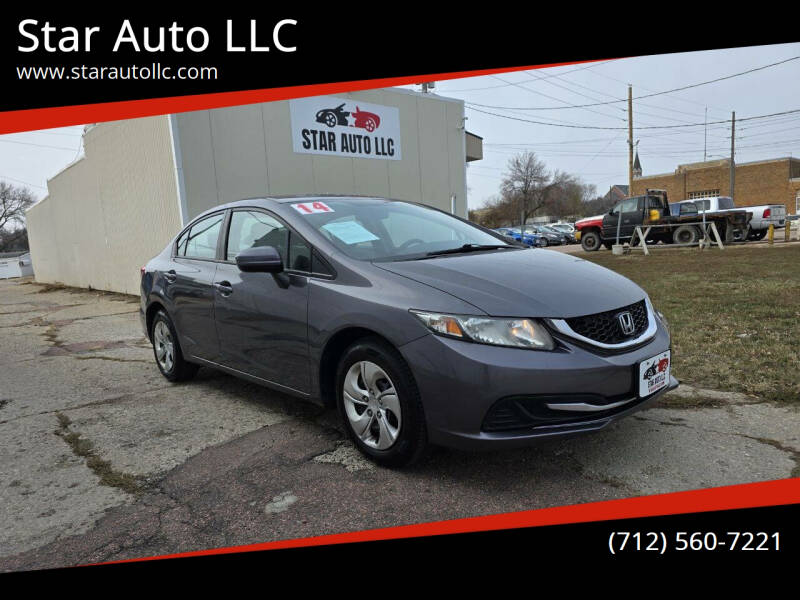 2014 Honda Civic for sale at Star Auto LLC in Sioux City IA