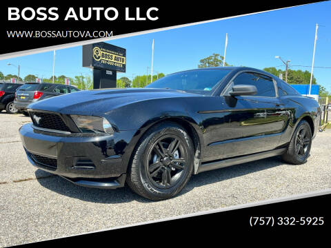 2011 Ford Mustang for sale at BOSS AUTO LLC in Norfolk VA