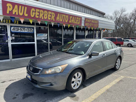 2008 Honda Accord for sale at Paul Gerber Auto Sales in Omaha NE
