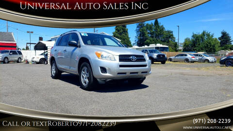 2010 Toyota RAV4 for sale at Universal Auto Sales Inc in Salem OR