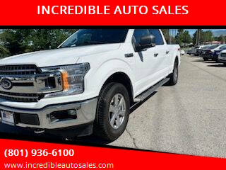 2018 Ford F-150 for sale at INCREDIBLE AUTO SALES in Bountiful UT