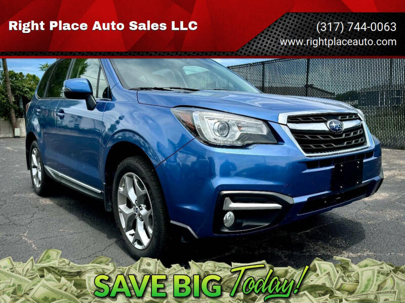 2017 Subaru Forester for sale at Right Place Auto Sales LLC in Indianapolis IN