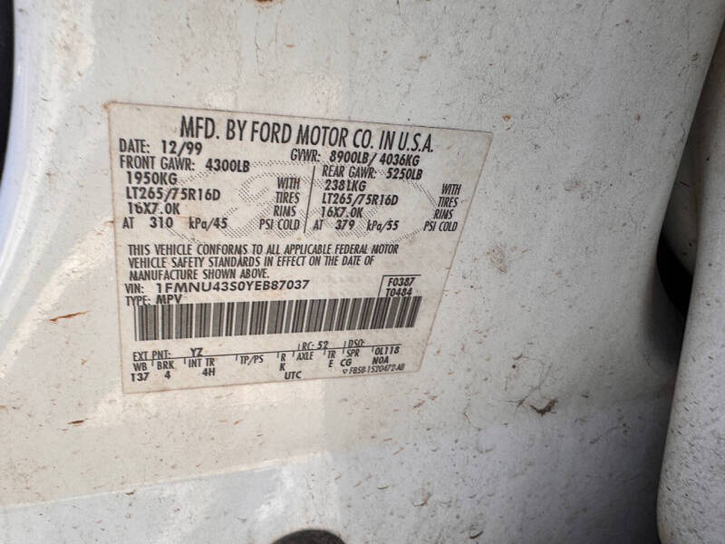 2000 Ford Excursion Limited