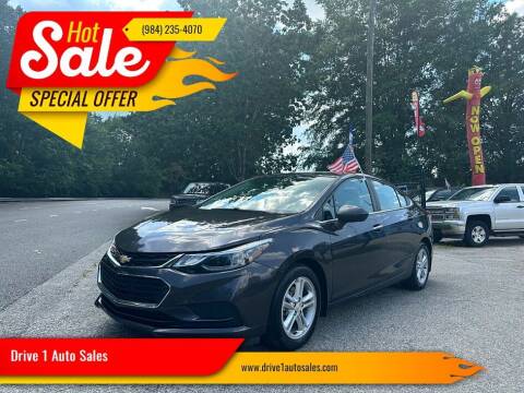2016 Chevrolet Cruze for sale at Drive 1 Auto Sales in Wake Forest NC