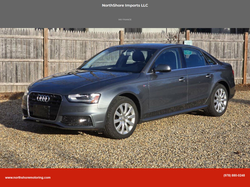 2015 Audi A4 for sale at NorthShore Imports LLC in Beverly MA