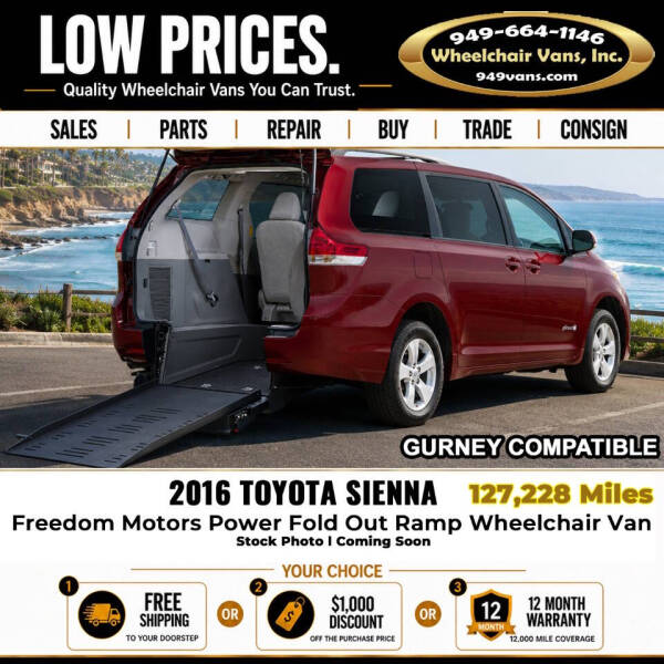2016 Toyota Sienna LE Mobility 7-Passenger