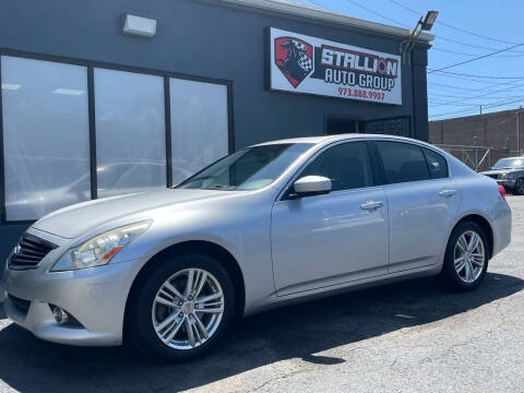 2012 Infiniti G37 Sedan for sale at Stallion Auto Group in Paterson NJ
