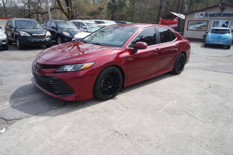 2019 Toyota Camry for sale at E-Motorworks in Roswell GA