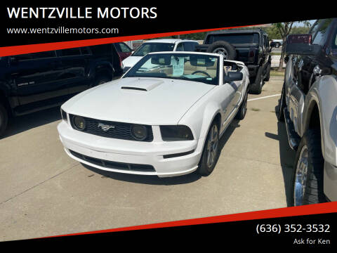 2008 Ford Mustang for sale at WENTZVILLE MOTORS in Wentzville MO