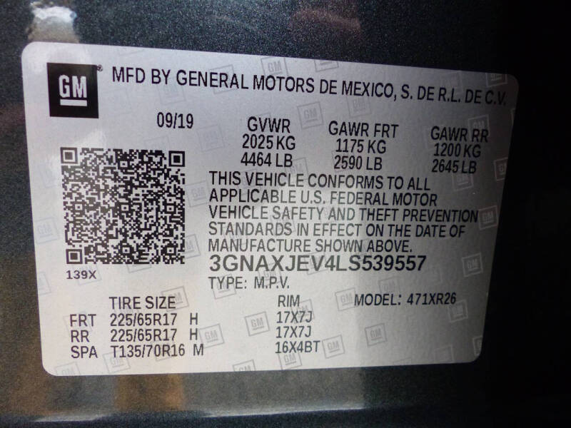 2020 Chevrolet Equinox LT