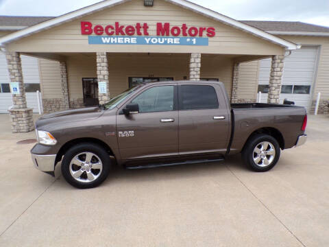 2018 RAM 1500 for sale at Beckett Motors in Camdenton MO