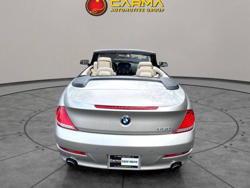 2008 BMW 6 Series 650i