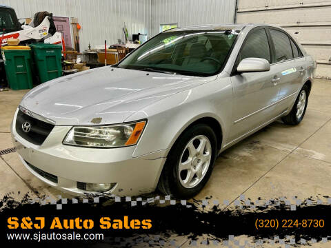 2006 Hyundai Sonata for sale at S&J Auto Sales in South Haven MN